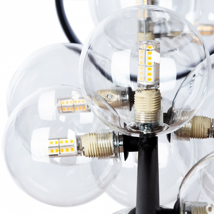 Подвесной светодиодный светильник Arte Lamp Saturn 50 Вт A7790SP-50BK