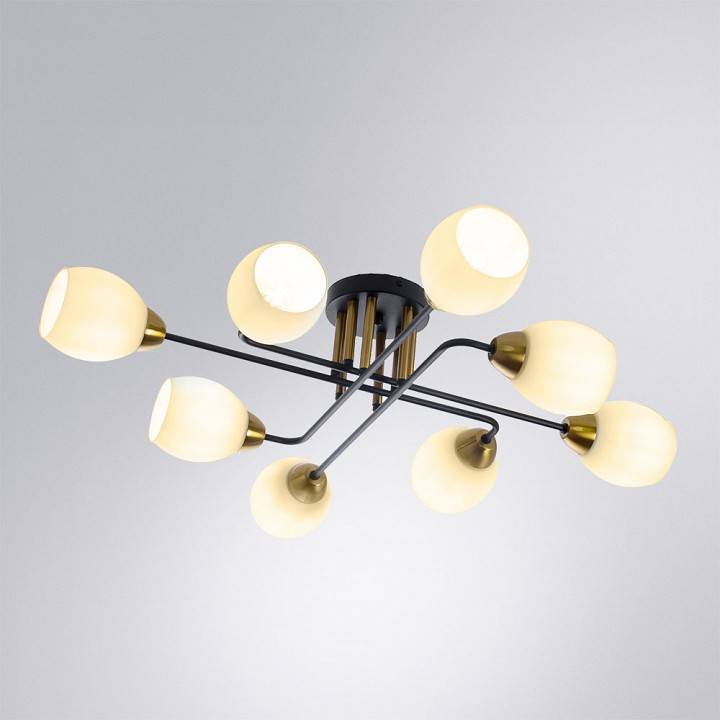 Потолочная люстра Arte Lamp Andrea A8141PL-8BK