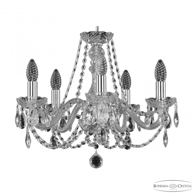 Подвесная люстра Bohemia Ivele Crystal 101 101/5/165 Ni