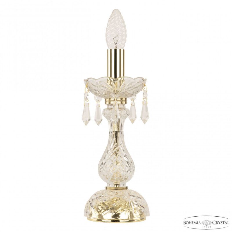 Настольная лампа декоративная Bohemia Ivele Crystal 104 104L/1-27 G