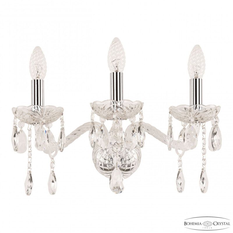Бра Bohemia Ivele Crystal 107 107B/3/165 Ni