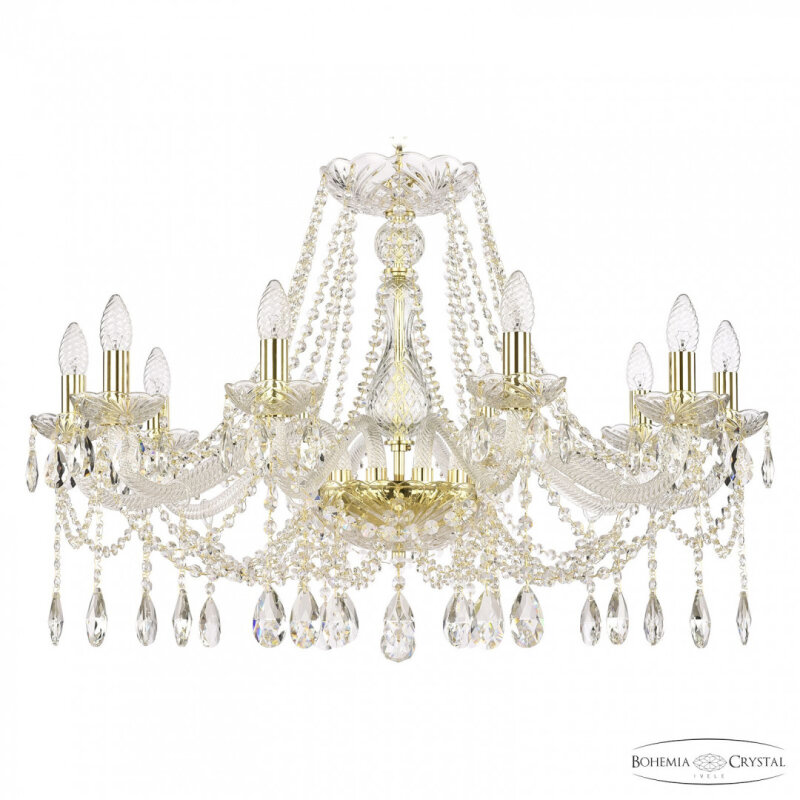 Подвесная люстра Bohemia Ivele Crystal 107 107/10/300 G