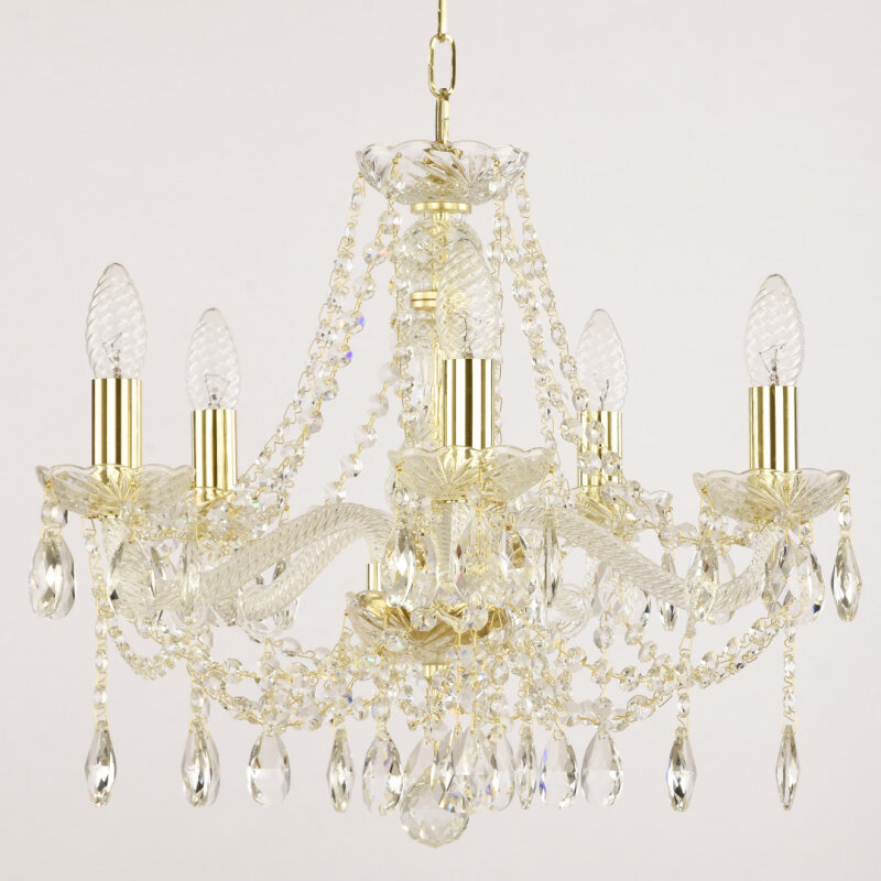 Подвесная люстра Bohemia Ivele Crystal 107 107/5/165 G