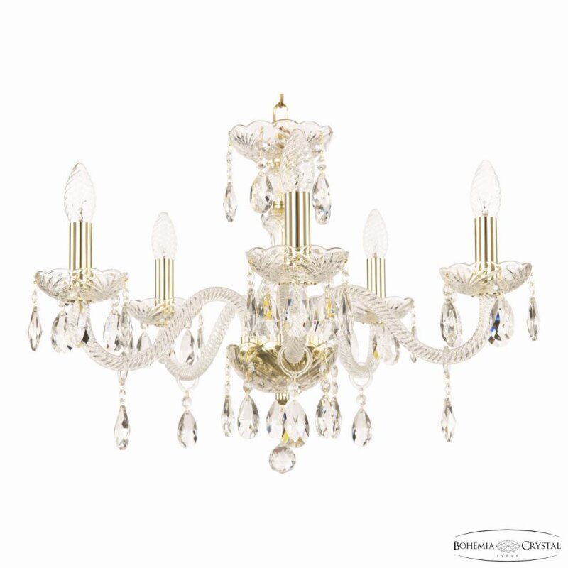 Подвесная люстра Bohemia Ivele Crystal 117 117/5/195 G