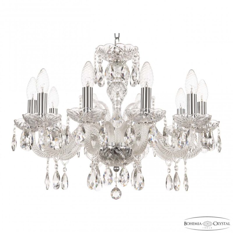 Подвесная люстра Bohemia Ivele Crystal 118 118/10/195 Ni