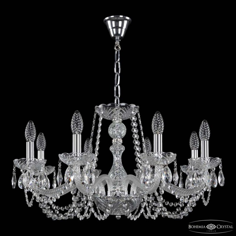 Подвесная люстра Bohemia Ivele Crystal 119 119/8/240 Ni