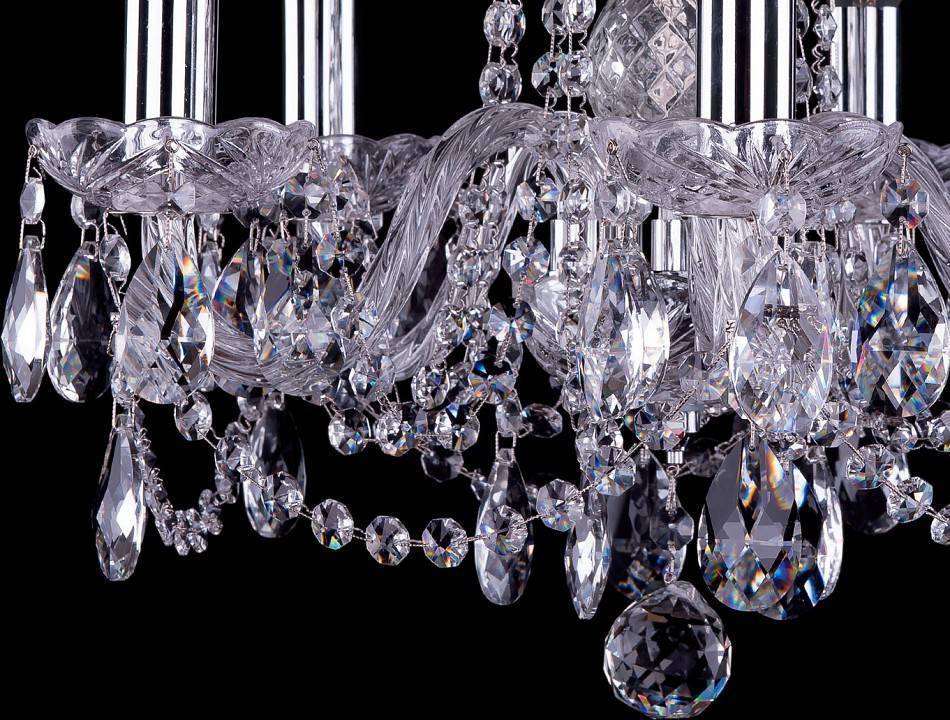 Подвесная люстра Bohemia Ivele Crystal 1402 1402/5/141/Ni