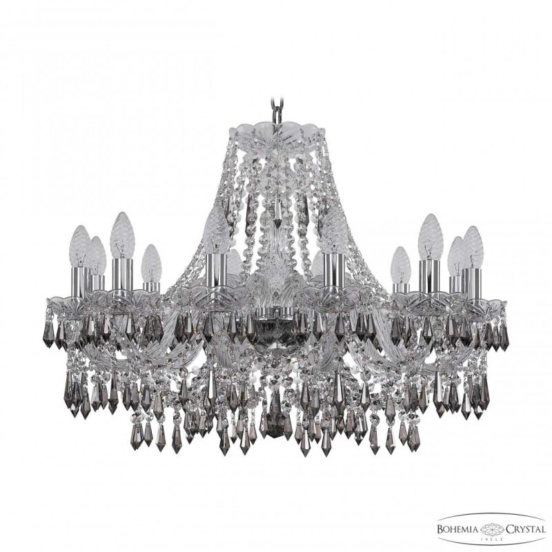 Подвесная люстра Bohemia Ivele Crystal 1403 1403/12/240 Ni K731