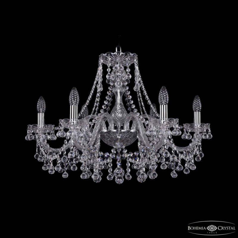 Подвесная люстра Bohemia Ivele Crystal 1409 1409/6/240 Ni