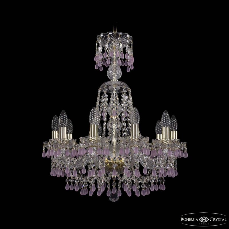 Подвесная люстра Bohemia Ivele Crystal 1410 1410/10/195/XL-66 G V7010