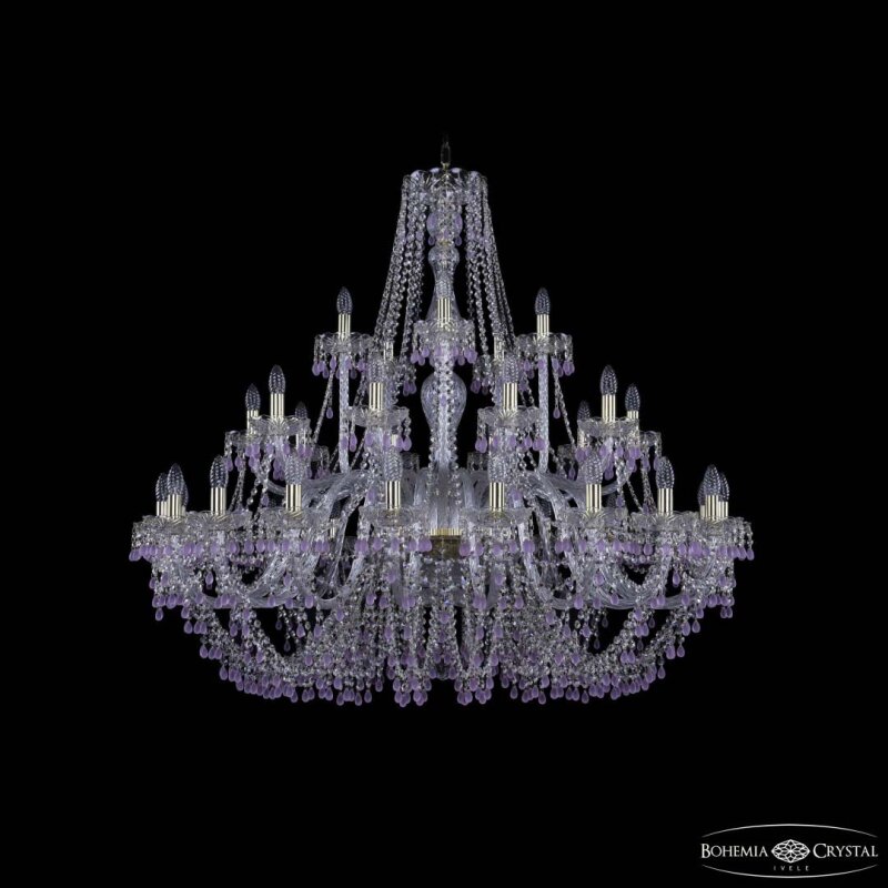Подвесная люстра Bohemia Ivele Crystal 1410 1410/20+10+5/460 G V7010