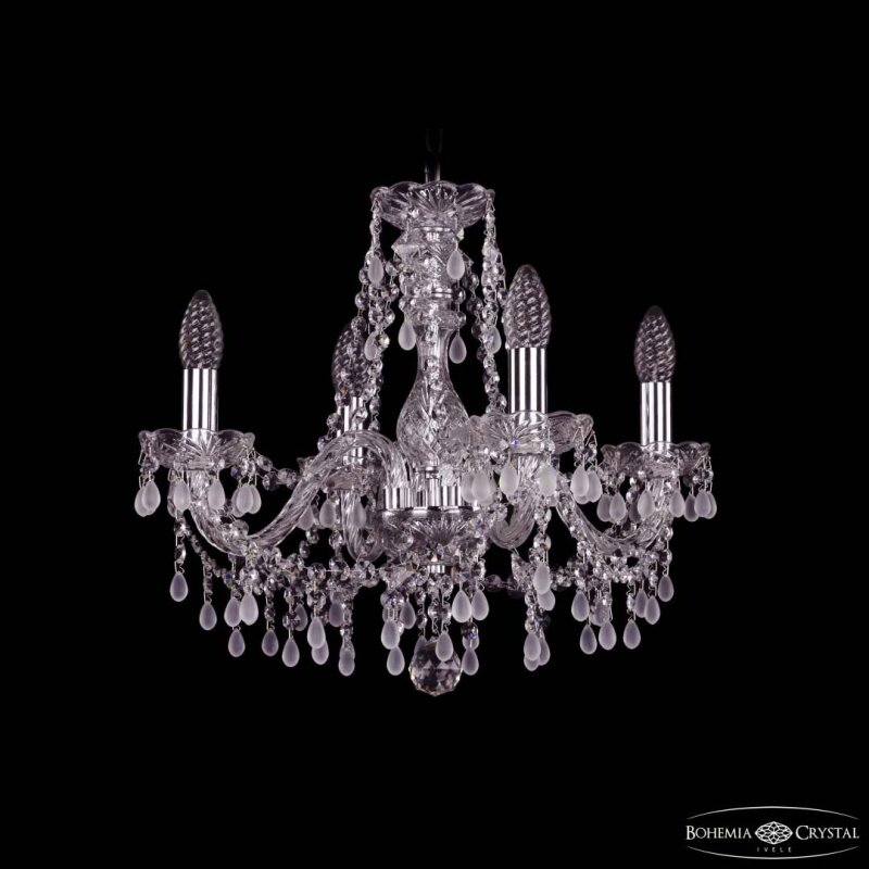 Подвесная люстра Bohemia Ivele Crystal 1410 1410/4/160 Ni V0300
