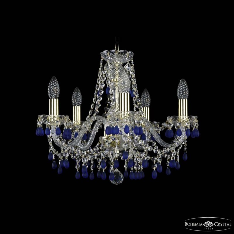 Подвесная люстра Bohemia Ivele Crystal 1410 1410/5/160 G V3001