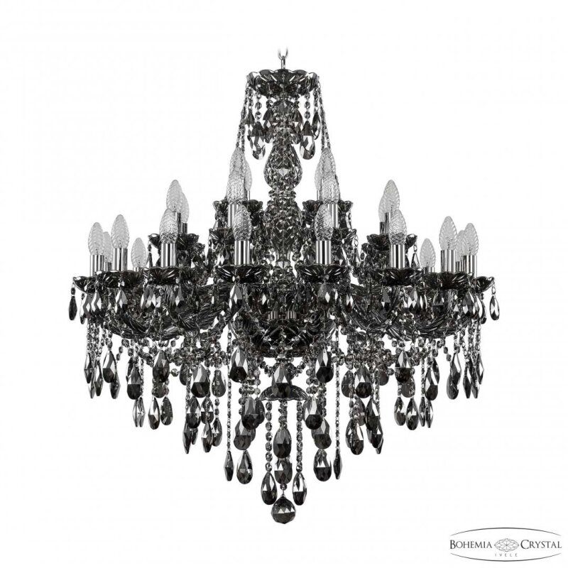 Подвесная люстра Bohemia Ivele Crystal 1415 1415/16+8+4/300 Ni M731