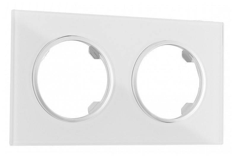 Рамка на 2 поста Arte Milano am-502.01 502.01-2.white