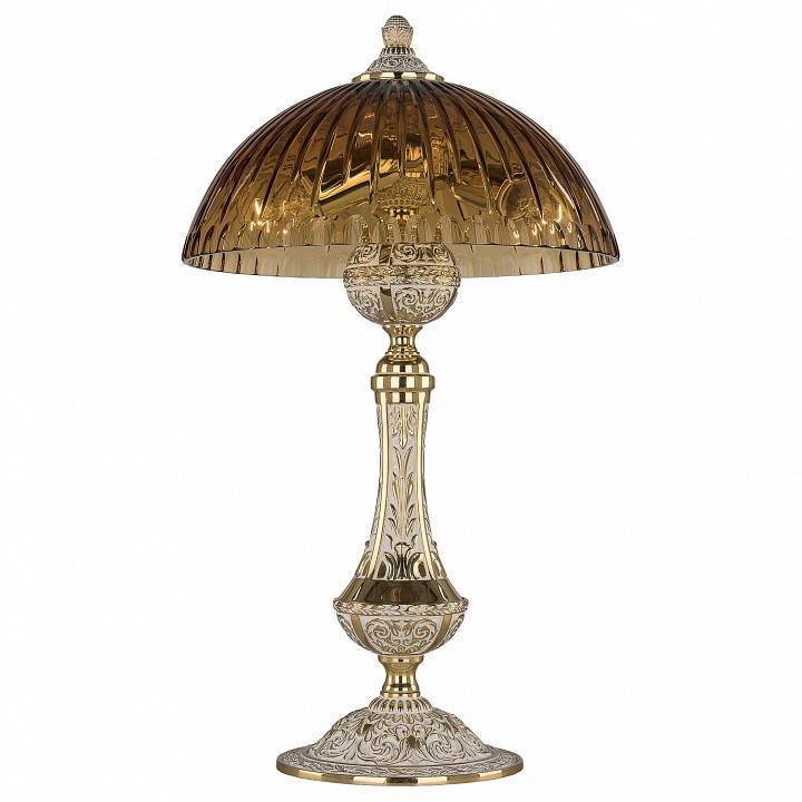 Настольная лампа Bohemia Ivele Crystal 7100 71100L/25 GW Amber/H-1K