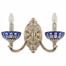 Бра Bohemia Ivele Crystal 7209 7209B10/2/175 GW P Clear-Blue/H-1H