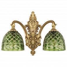 Бра Bohemia Ivele Crystal 7209 7209B15/2/175 FP P1 D Clear-Green/H-1J