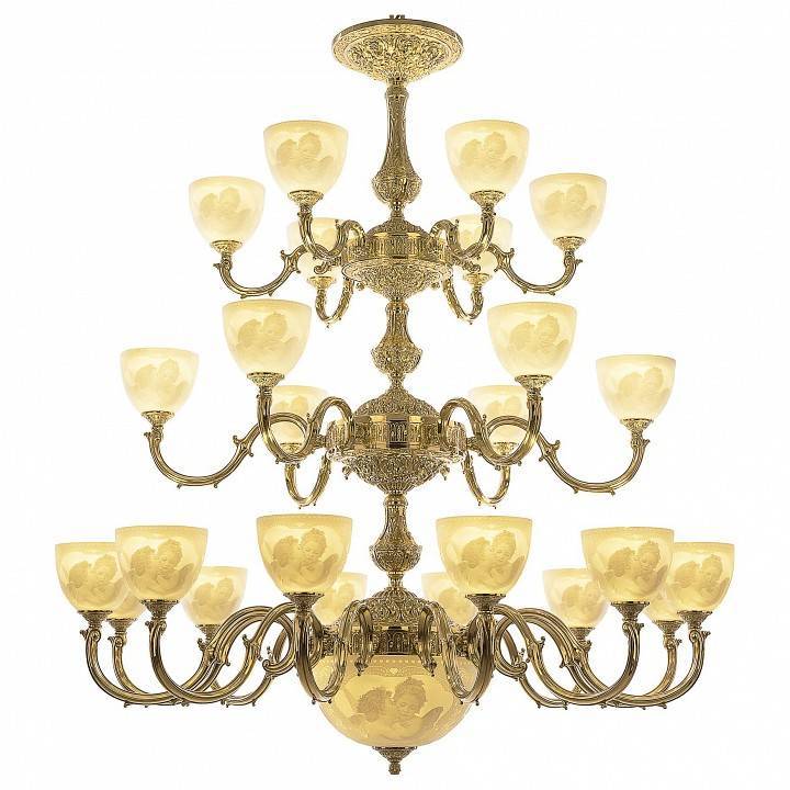 Подвесная люстра Bohemia Ivele Crystal 7201 72101P/12+6+6/360/3d G P1 U Angel