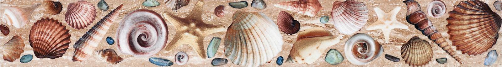 Бордюр Alma Ceramica Riviera 67х500х7.5 мм BWU53RVR004