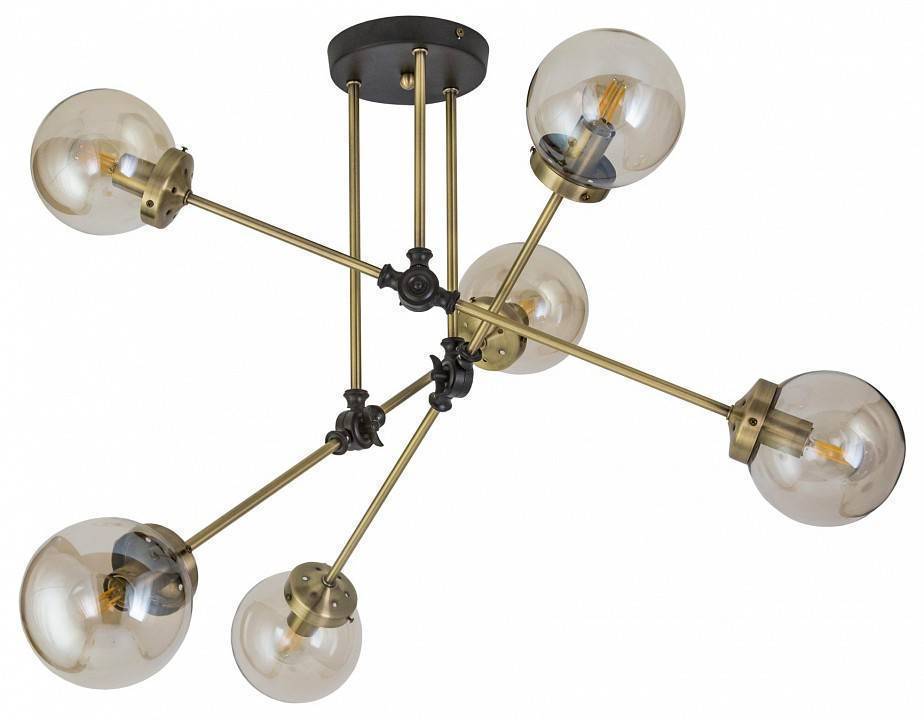 Люстра на штанге Citilux Планета 6хE27 CL105165