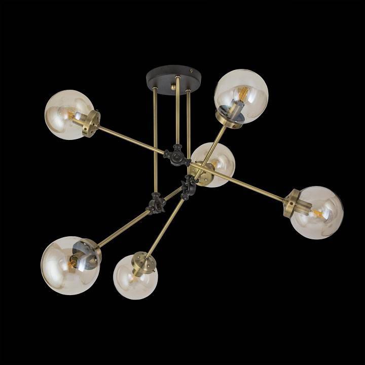 Люстра на штанге Citilux Планета 6хE27 CL105165