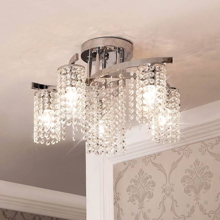 Люстра на штанге Citilux Спарк 5хE27 CL313151