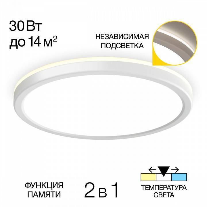 Накладной светильник Citilux Бейсик Лайн CL738240VL