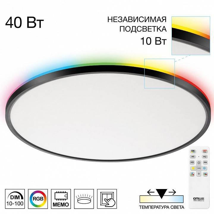 Накладной светильник Citilux NORMA CL749501