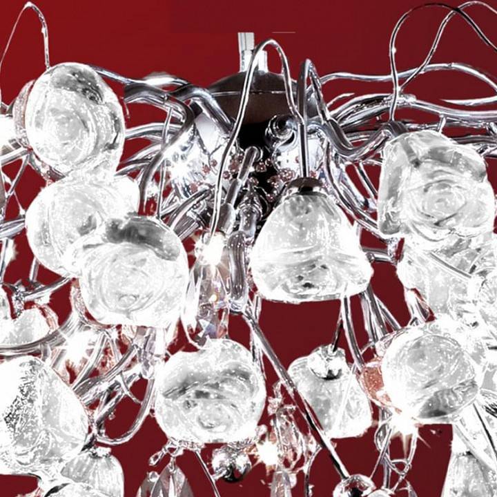 Подвесная люстра Citilux Rosa 15 ламп EL325P15.1