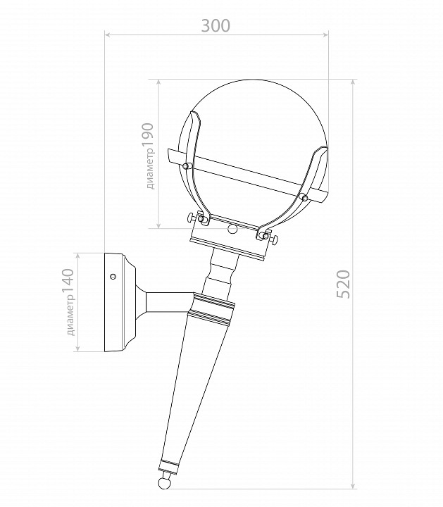 Бра Covali  WL-30563