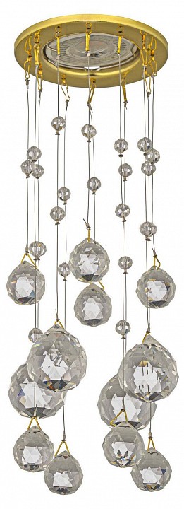 Встраиваемый светильник Dio D’Arte Osimo Gold Osimo GU10.5.14.9.5.104 G