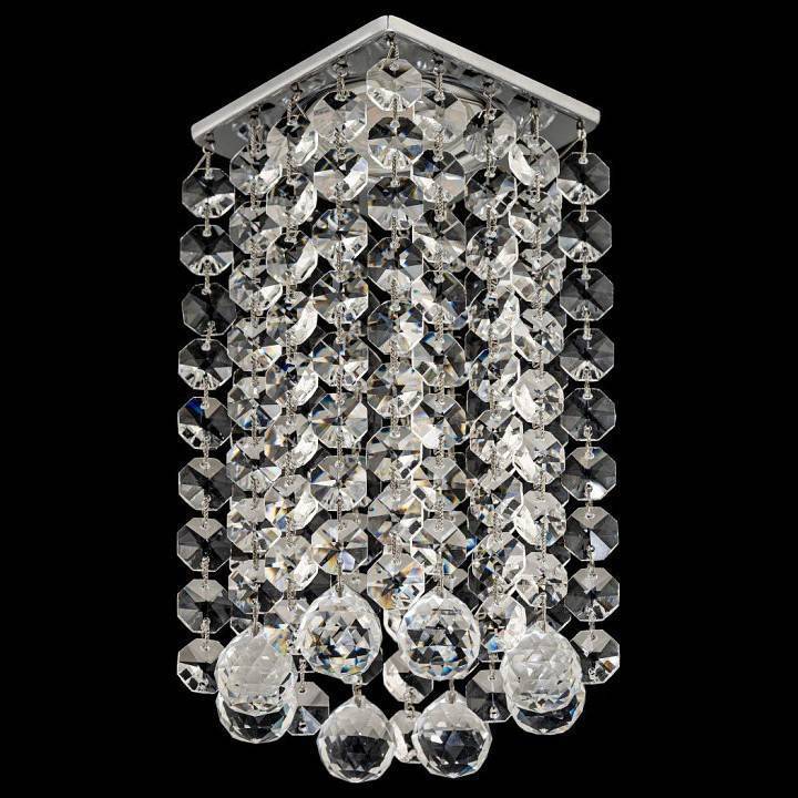 Встраиваемый светильник Dio DArte Tayo никель Tayo GU10.5.14.8x8.207 N