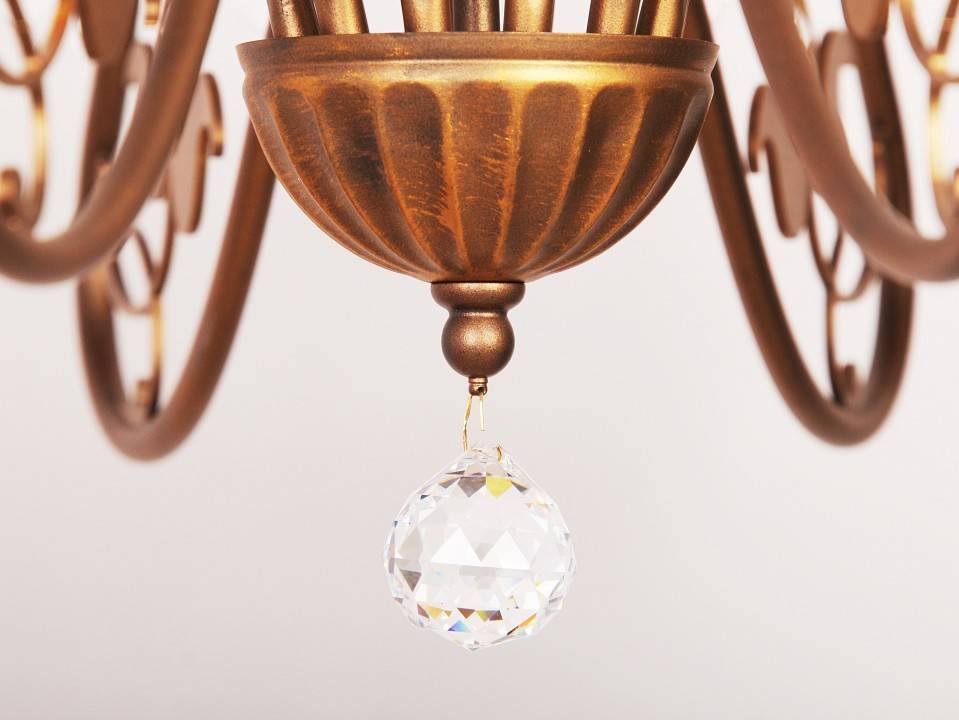 Подвесная люстра Doge Luce 520 520L12GD