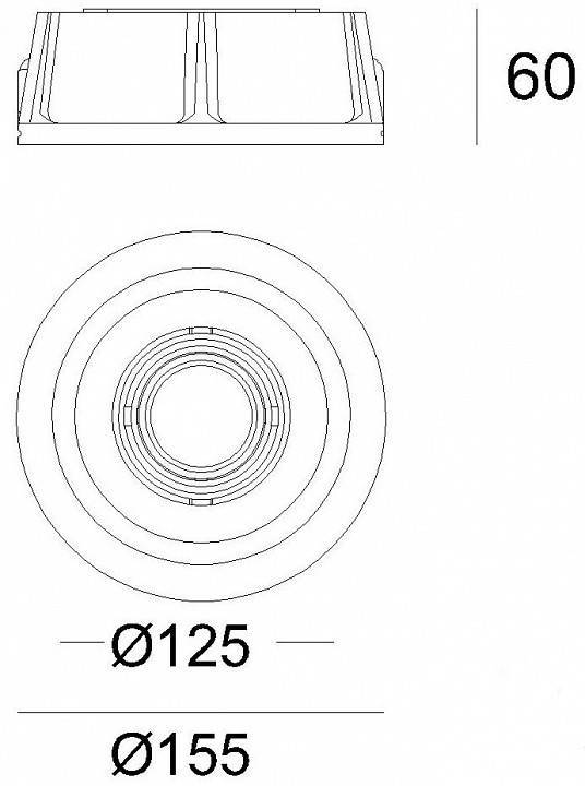 Встраиваемый светильник Deko-Light 110503