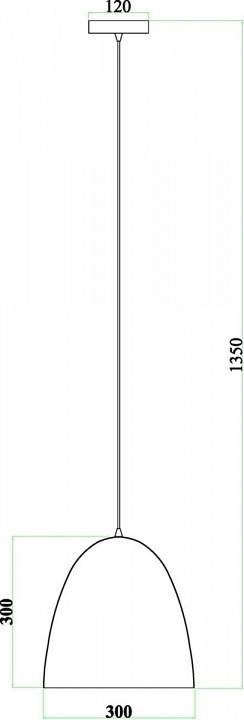 Подвесной светильник Deko-Light Bell 342054