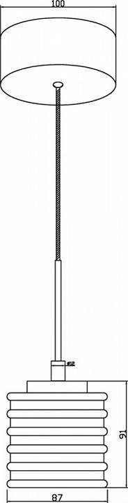 Подвесной светильник Deko-Light Lucy 1xE27 черный 342061