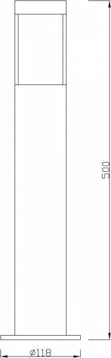 Уличный наземный светильник Deko-Light Porrima II 733012