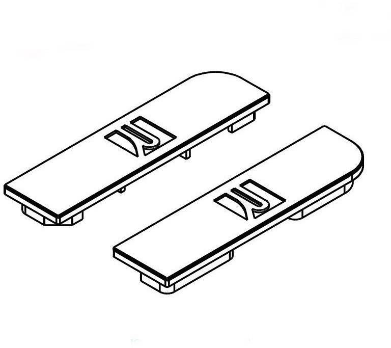 Набор из 10 заглушек для профиля Deko-Light P-AM-02-10 978241