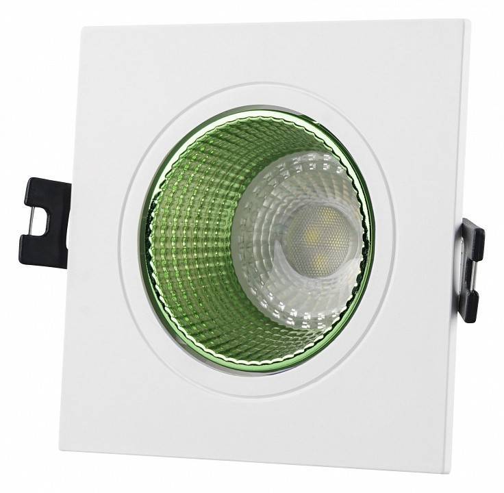 Встраиваемый светильник Denkirs DK3071-WH+GR