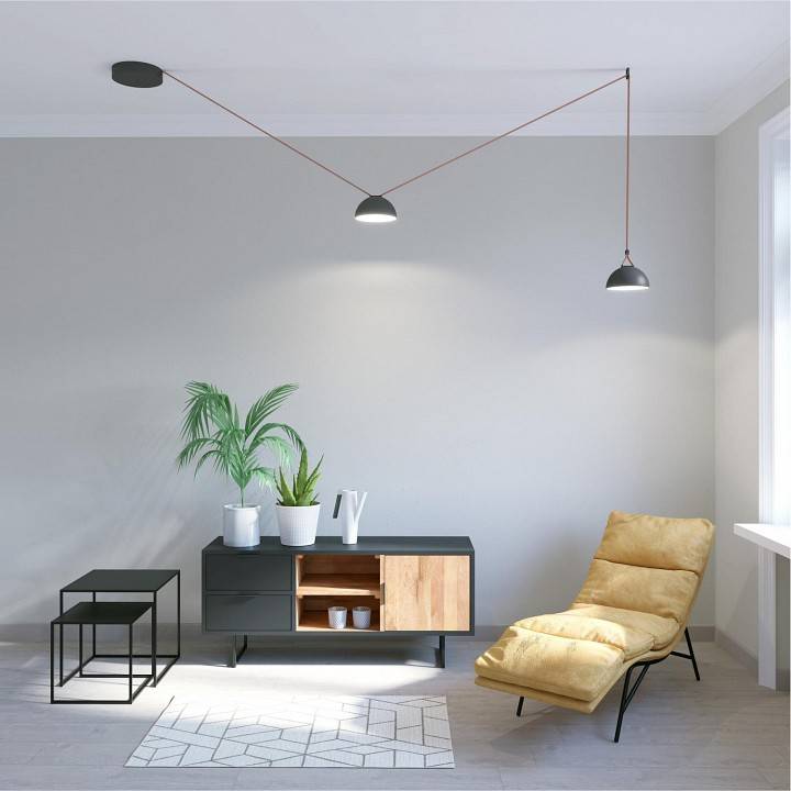 Накладной светильник Denkirs BELTY FLOW DK5561-BK