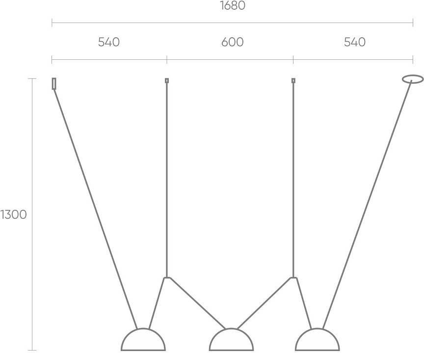 Комплект трековой системы Denkirs Belty SET темно-синий DK55SET01-02-DB