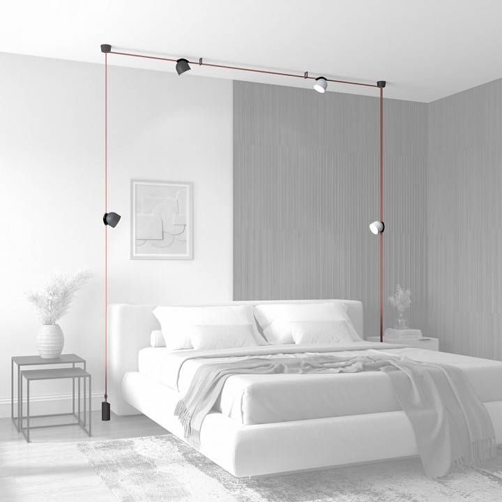 Комплект трековой системы Denkirs Belty SET DK55SET16-01-BR