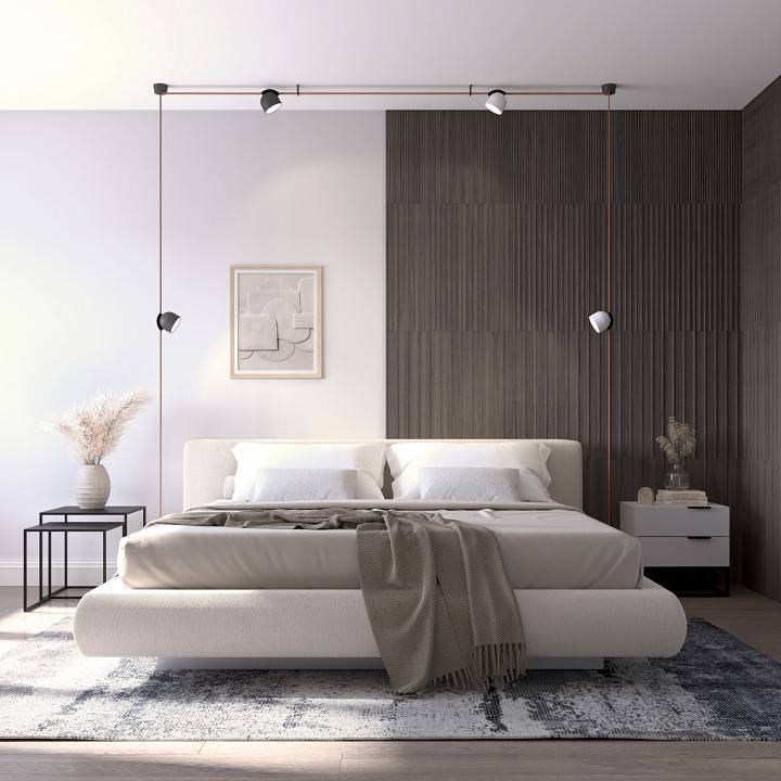 Комплект трековой системы Denkirs Belty SET DK55SET16-01-BR