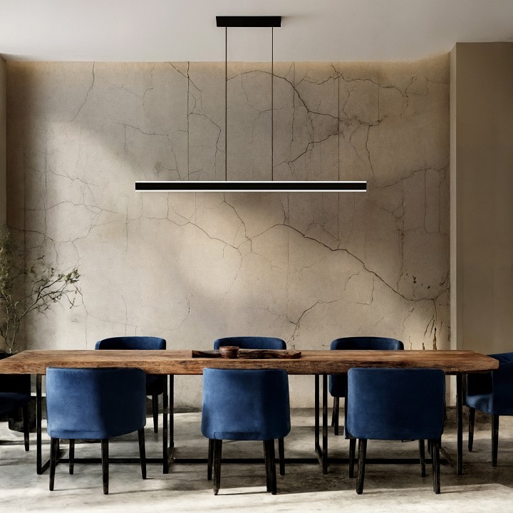 Подвесной светильник Denkirs RAYLINE DK6733-BK