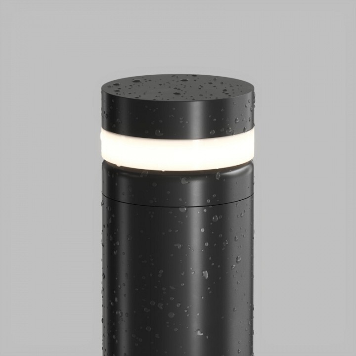 Наземный низкий светильник Denkirs  DK9816-BK