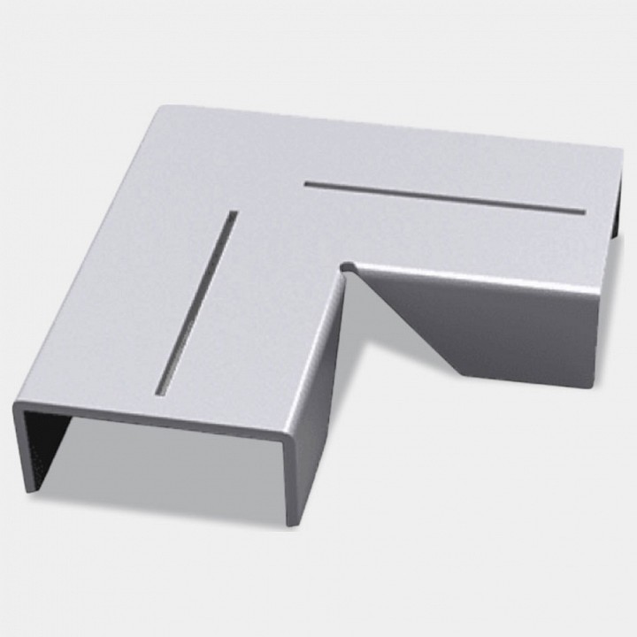 Соединитель угловой L-образный накладной DesignLed Комплектующие 00-00001089