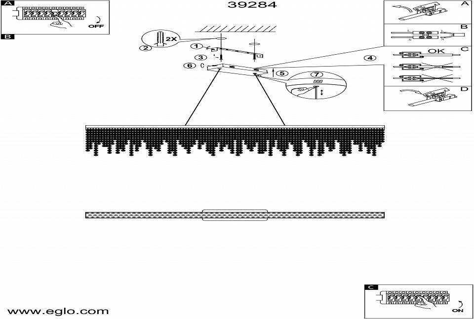Подвесной светильник Eglo ПРОМО Antelao 39284