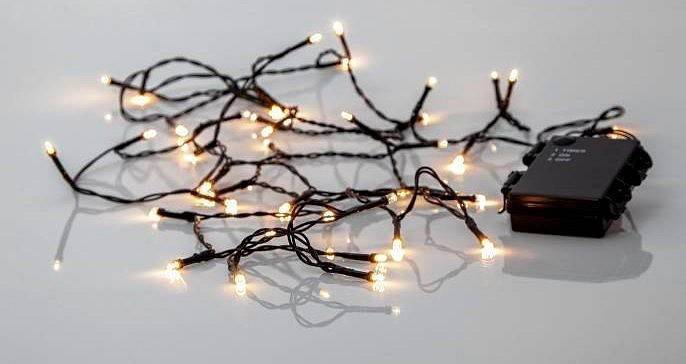 Гирлянда Нить Eglo Akku 10LED на батарейках 411075