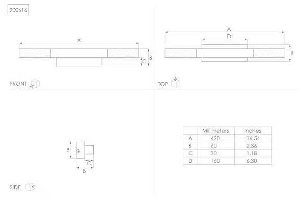 Подсветка для зеркала Eglo Gemiliana 11 Вт 600 мм 900616